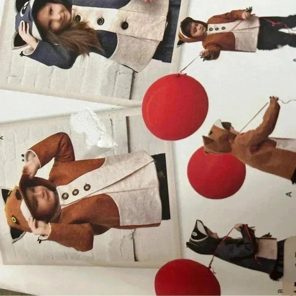 5/$25 Fox kid jacket size 3 sewing  pattern simplicity 1477 - Picture 4 of 6